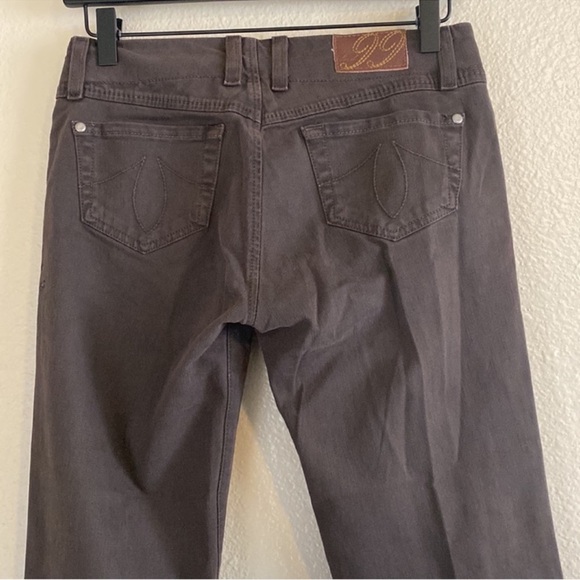 Level 99 Low Rise Bootcut Brown Jeans - Picture 4 of 8